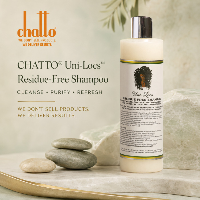 CHATTO® Uni-Locs™ Residue-Free Shampoo Cleanse • Purify • Refresh