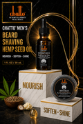 Chatto® Men's Beard Shaving Hemp Seed Oil