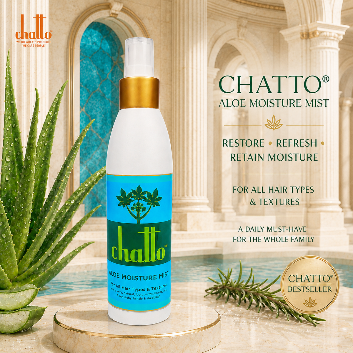 CHATTO® Daily Moisture Retention Duo