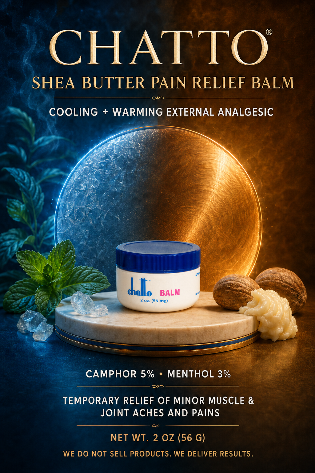 CHATTO® Shea Butter Botanical Massage Balm, view 3