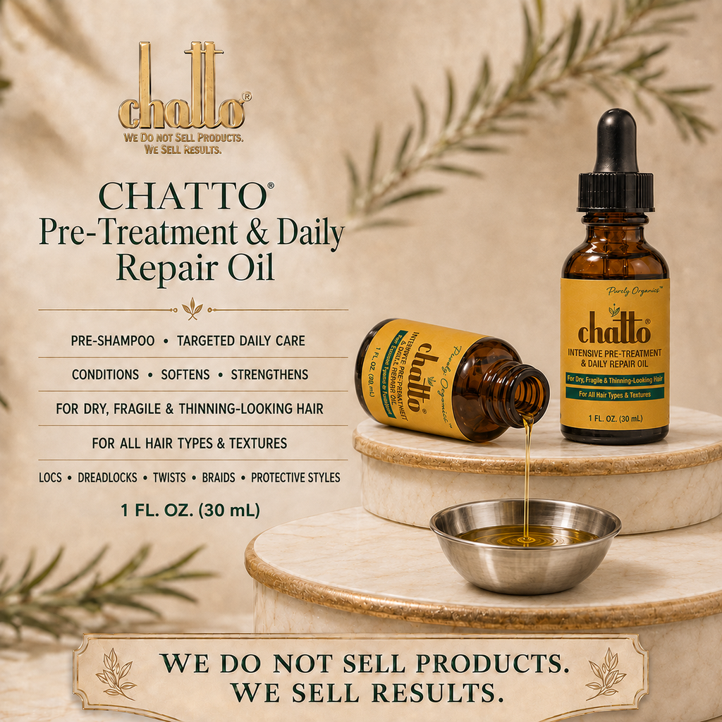 CHATTO® Purely Organics™ Intensive Pre-Treatment, Daily Repair Oil