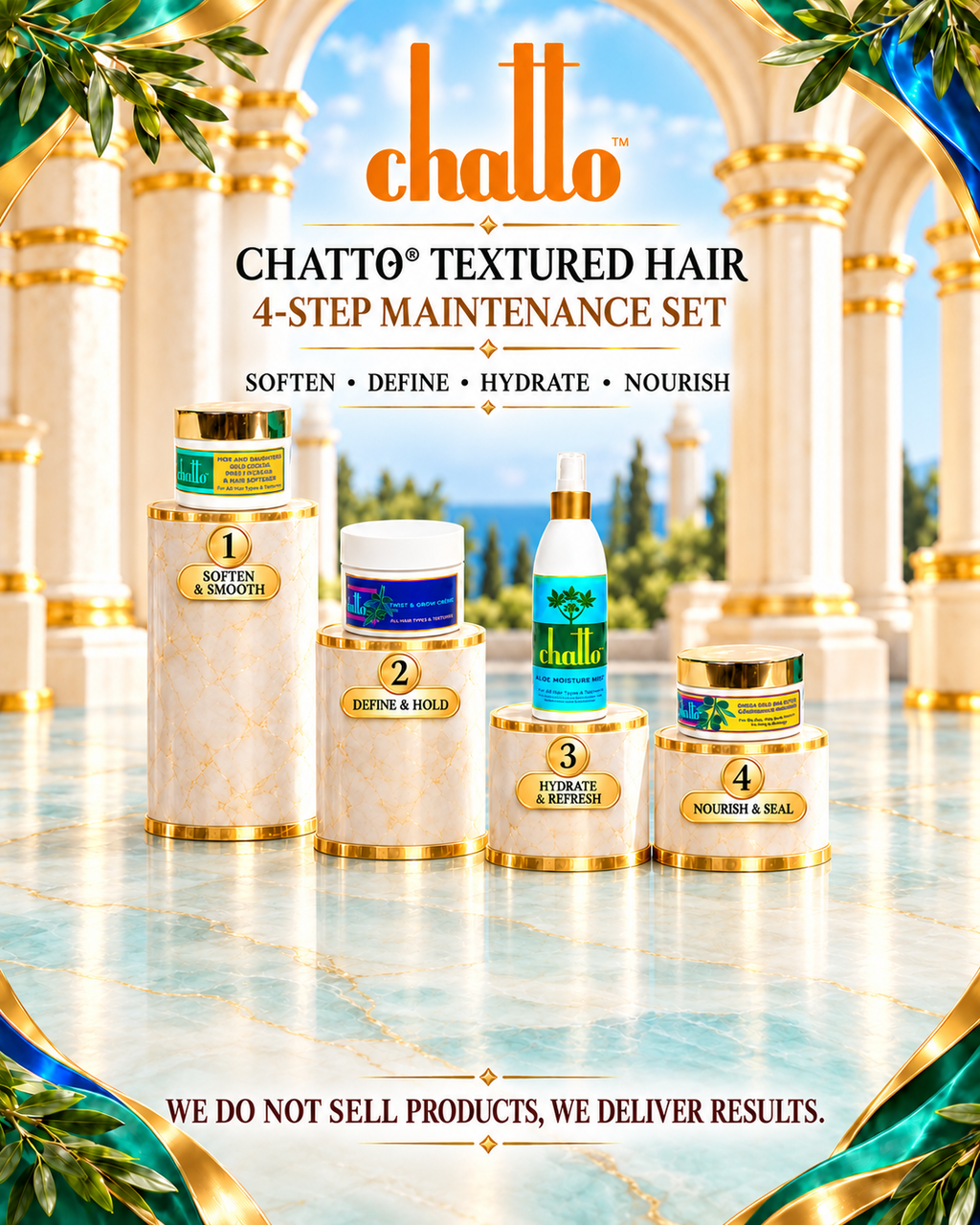 CHATTO®TEXTURED HAIR MAINTENANCE SET 4, view 3