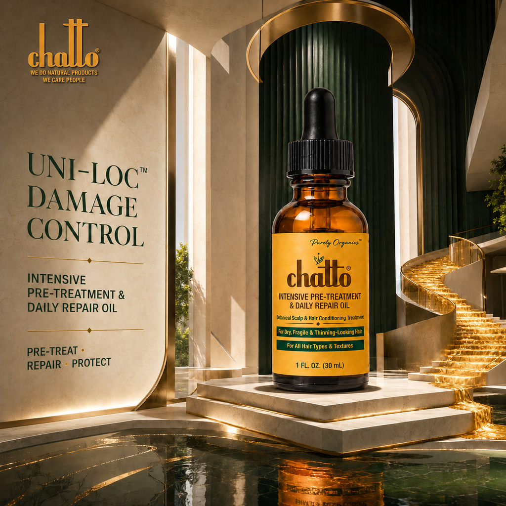 CHATTO® Complete Hair Growth & Repair System; CHATTO® Intensive Pre-Treatment & Daily Repair Oil, view 4