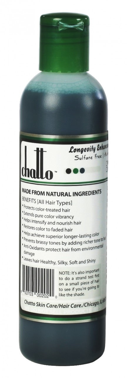 CHATTO® Longevity Black Royal Enhancement Organic Color Shampoo, view 3