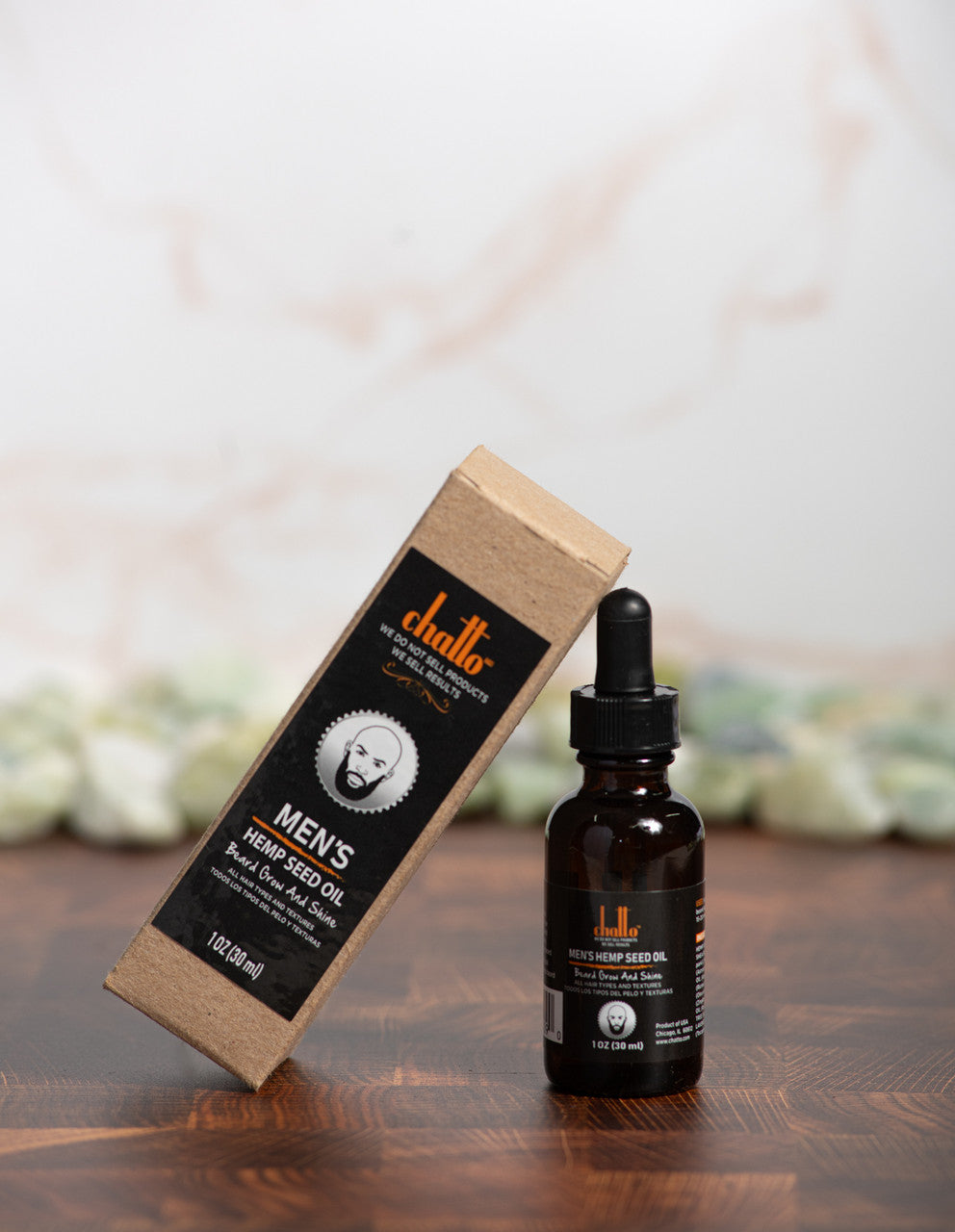 Chatto® Men's Beard Shaving Hemp Seed Oil, view 3