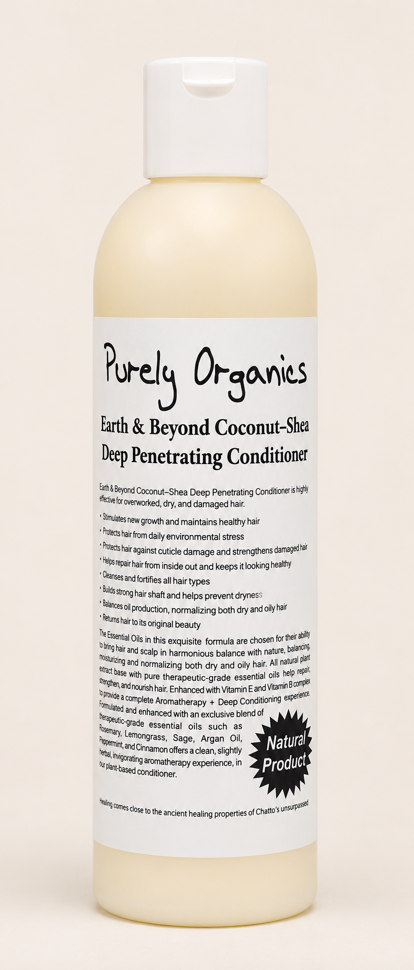 Chatto® Earth & Beyond Coconut–Shea Deep Penetrating Conditioner, view 3