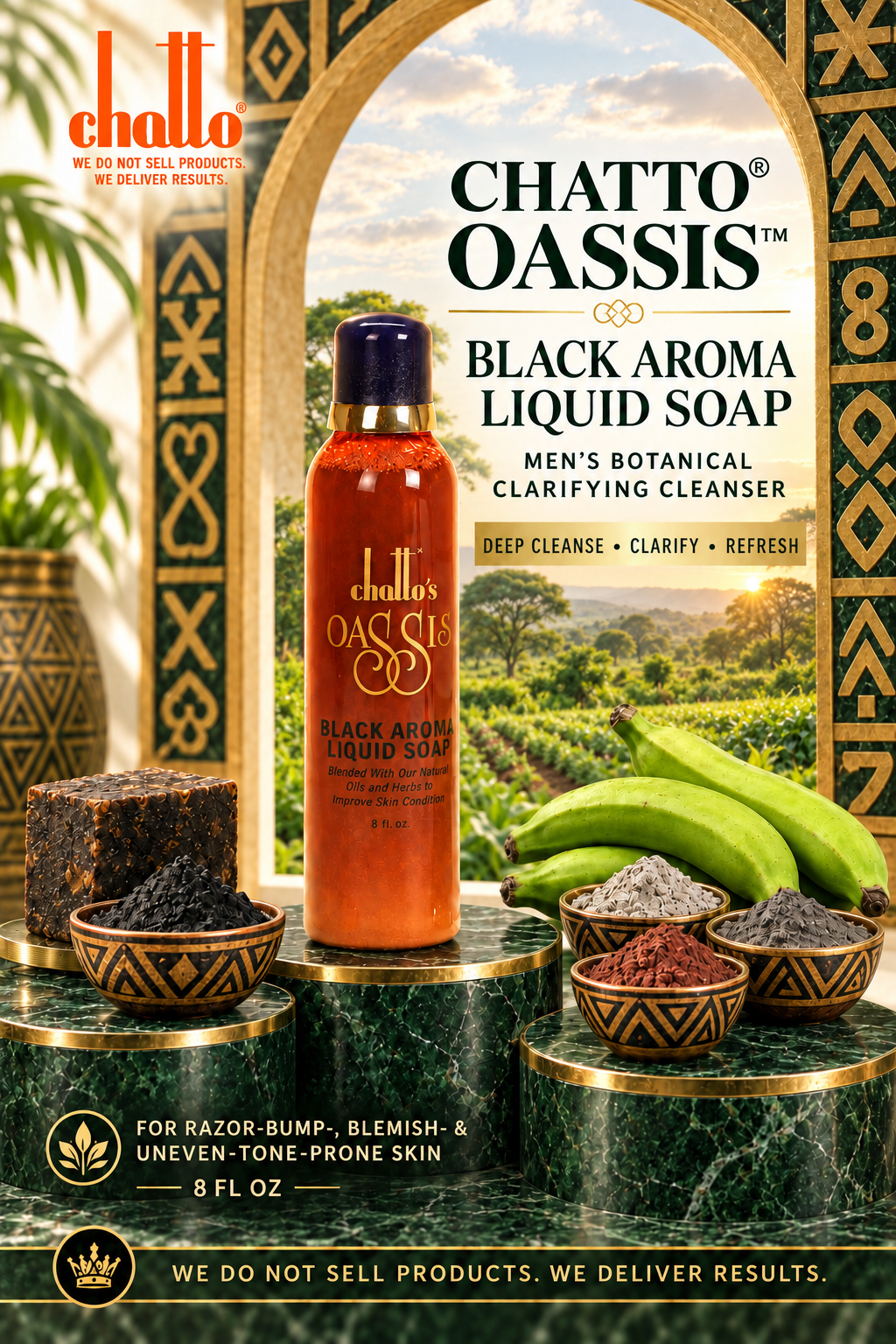 Chatto® Shea Butter Black Liquid Soap with Aloe Vera, view 7