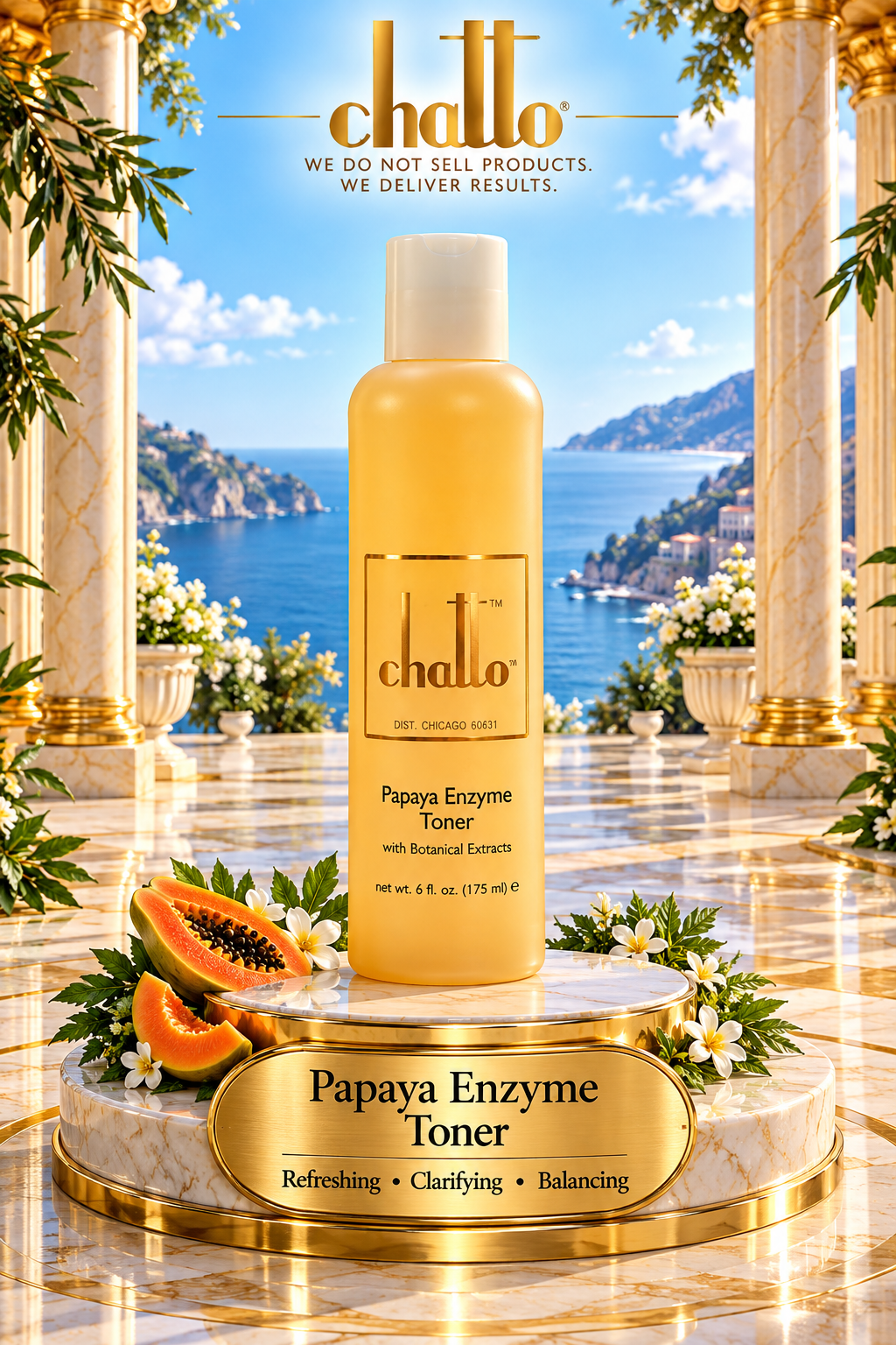 Chatto® Papaya Enzyme Toner, view 2