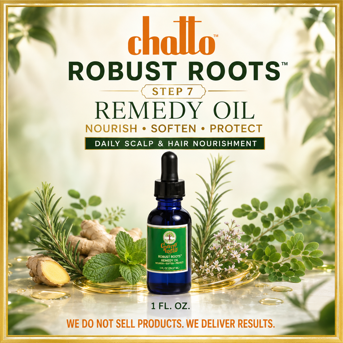 Chatto® Robust Roots Remedy Oil, view 2