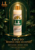 Chatto® Residue Free Shampoo, Suitable for all hair types and textures