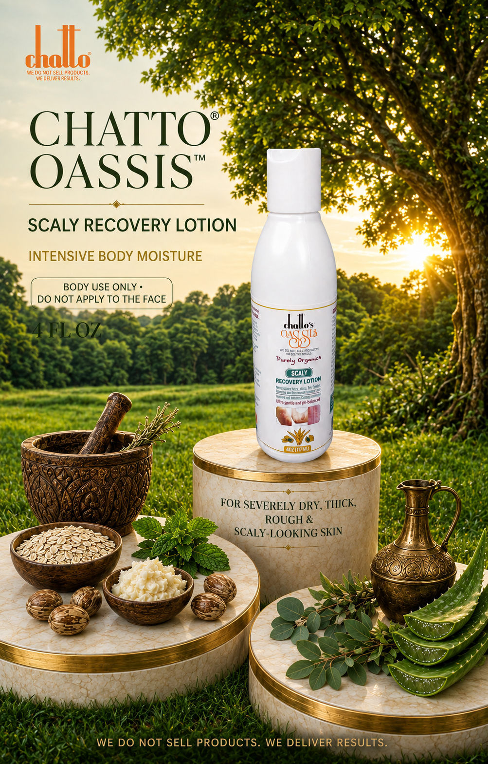 CHATTO® OASSIS™ Scaly Recovery Lotion, view 2