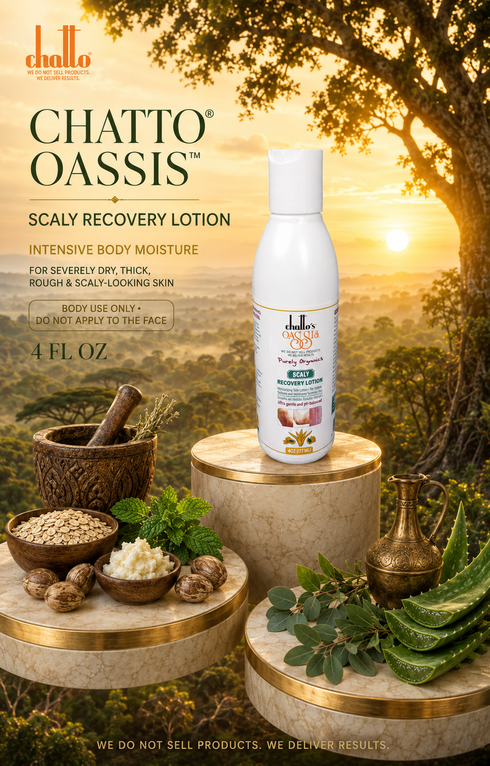 CHATTO® OASSIS™ Scaly Recovery Lotion, view 4