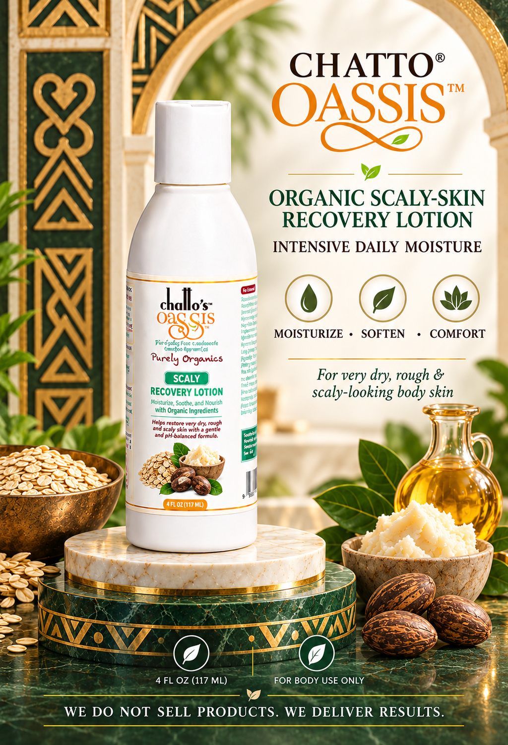 CHATTO®OASSIS™ Flaky Recovery Lotion ( Children And Adult), view 4