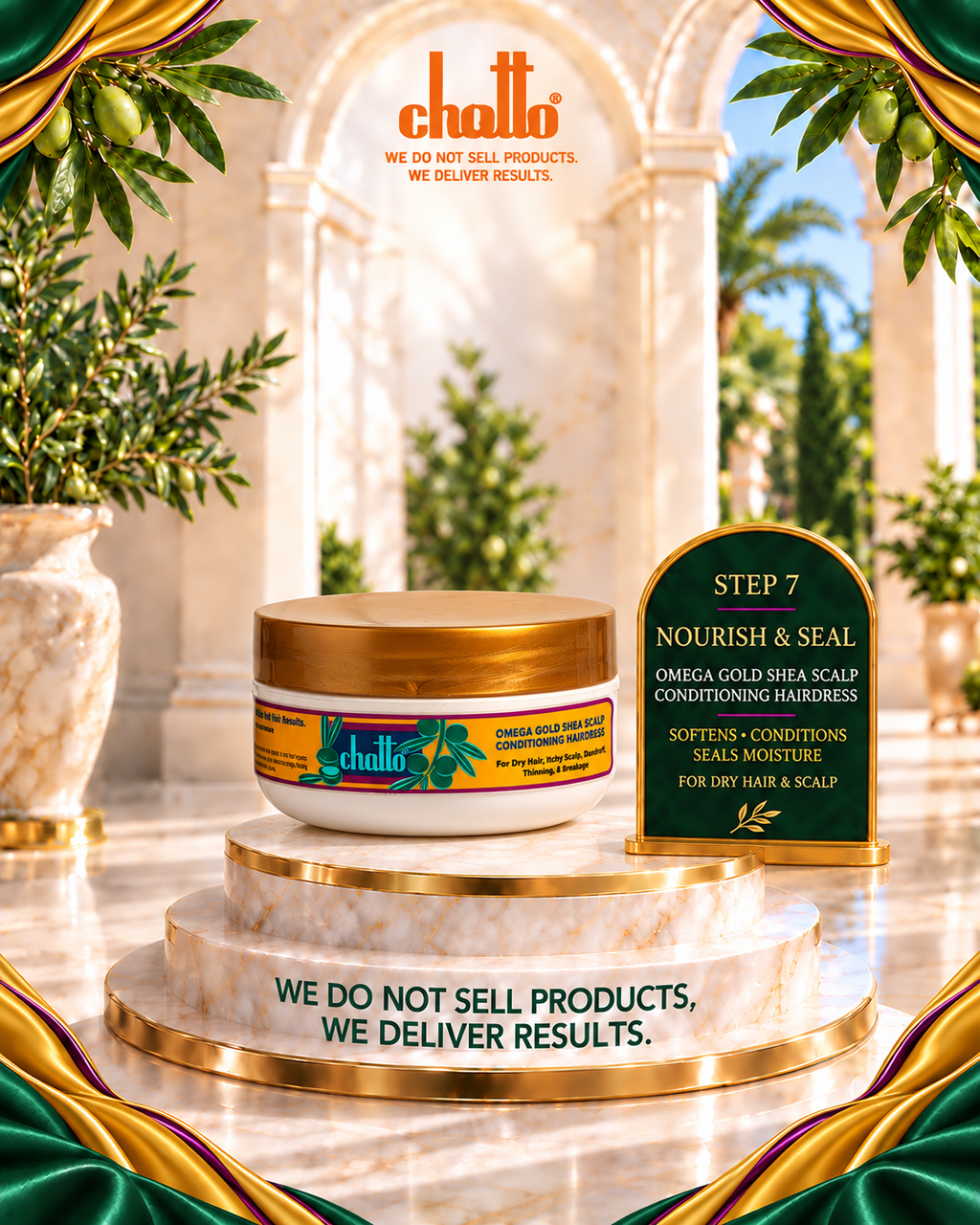 CHATTO® Complete Textured Hair Moisture, Definition & Styling System Featuring Twist & Grow Crème, view 9
