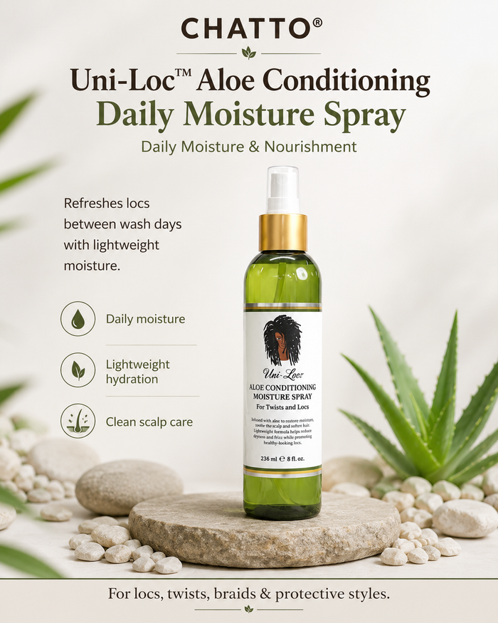 Chatto® Uni-Locs Aloe Conditioning Hair Moisture Mist