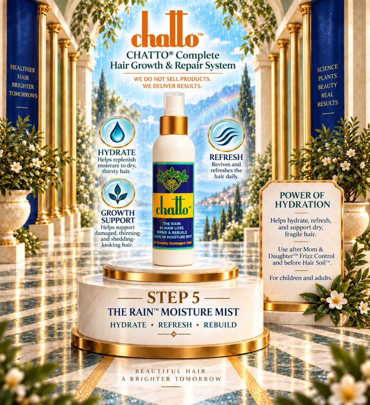 CHATTO® Complete Hair Growth Repair System, Set of 2, view 2