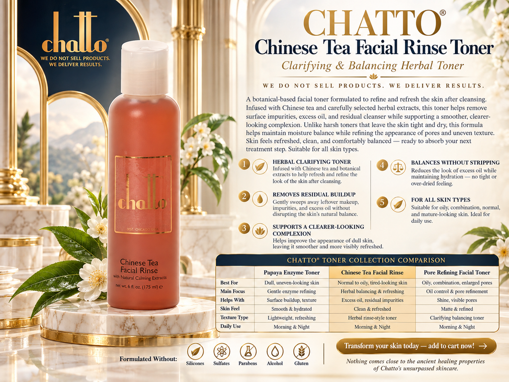 Chatto® Chinese Tea Facial Rinse Toner, view 3