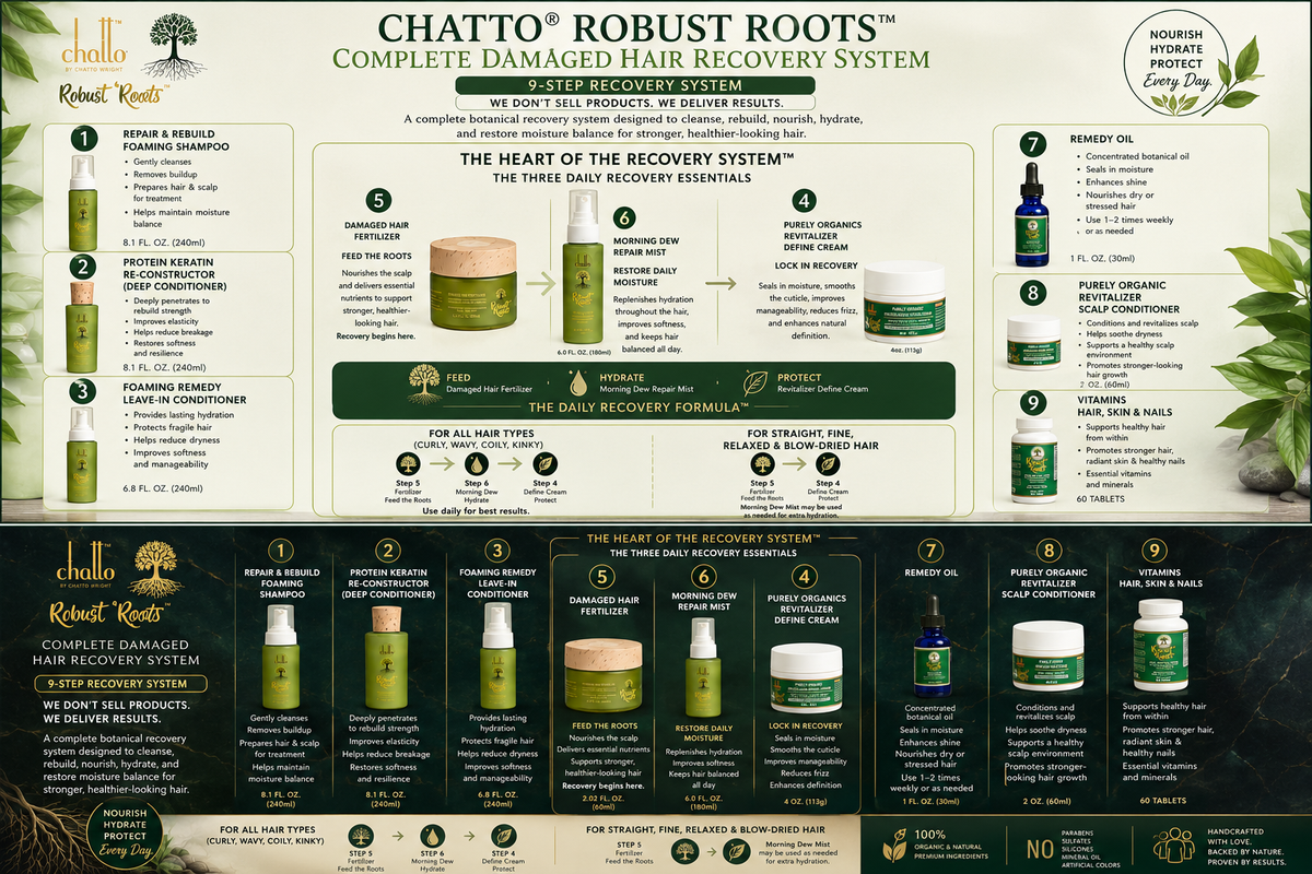 CHATTO® ROBUST ROOTS™ COMPLETE DAMAGED HAIR RECOVERY SYSTEM Kit Set 9, view 2