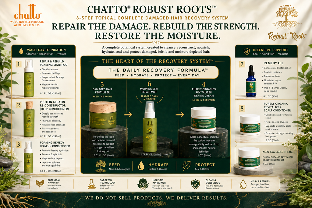 Chatto® ROBUST ROOTS COMPLETE DAMAGED CARE SYSTEM 8